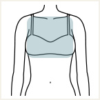 バスト（デコルテ・乳輪周り含む）