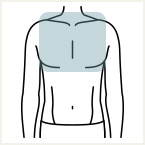 バスト（デコルテ・乳輪周り含む）